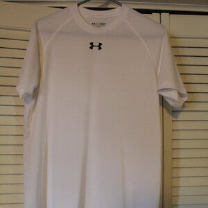 Men's White Under Armour Short Sleeve